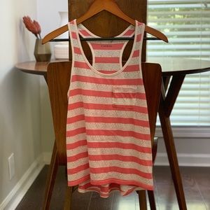 Caslon Striped Racerback Tank Top